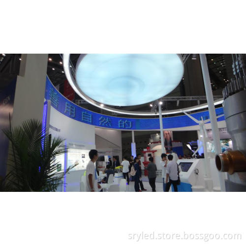 SRY 2014 outdoor curved led screen led curved display screen curved moniter p10 curve outdoor led screen